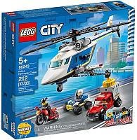 Конструктор Lego City Police Погоня на полицейском вертолёте 60243 - 