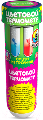 

Набор для опытов КАРРАС, Цветовой термометр / 320
