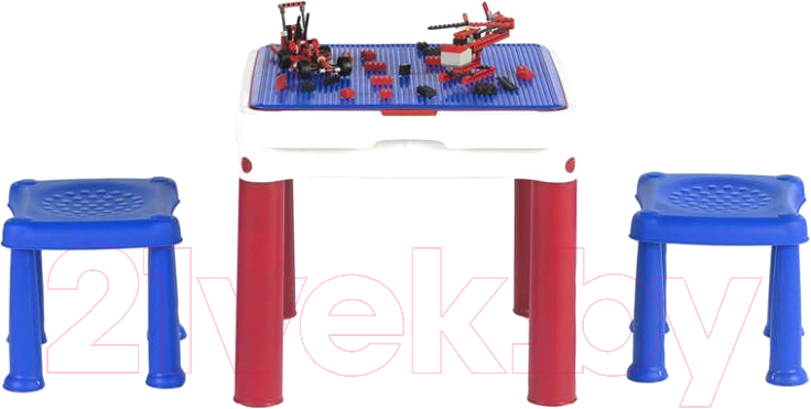 Развивающий игровой стол Keter Construction Play Table / 227497