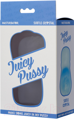 Мастурбатор для пениса ToyFa Juicy Pussy Subtle Crystal / 894004