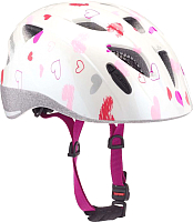 Защитный шлем Alpina Sports Ximo White Hearts / A9711-11 (р-р 45-49) - 