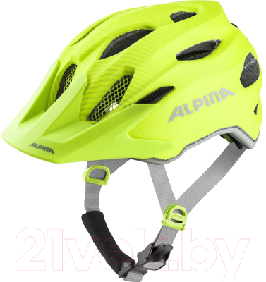 Защитный шлем Alpina Sports Carapax Jr Flash Be Visible / A9697-40 (р-р 51-56)