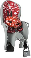 Детское велокресло Hamax Kiss Safety Package + шлем / HAM551058 (серый/красный) - 