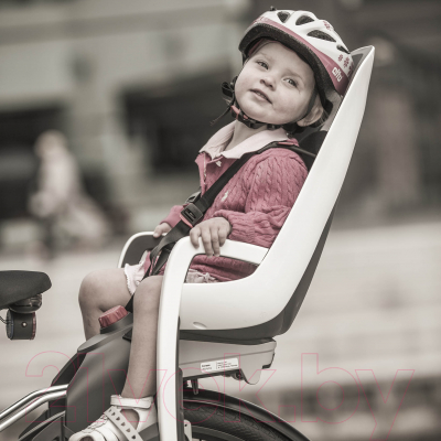 Детское велокресло Hamax Caress With Lockable Bracket / HAM553005 (серый/красный)