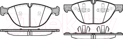 

Тормозные колодки Remsa, 129800