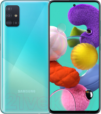 

Смартфон Samsung, Galaxy A51 64GB / SM-A515FZBMSER (голубой)