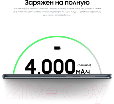 Смартфон Samsung Galaxy A51 64GB / SM-A515FZKMSER (черный)