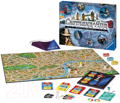 Настольная игра Ravensburger Скотланд Ярд / 26007