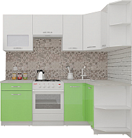 

Готовая кухня, ЭкоЛайт-5 1.2x2.1 правая