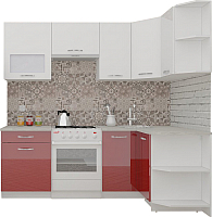 

Готовая кухня, ЭкоЛайт-5 1.2x2.1 правая