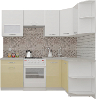 

Готовая кухня, ЭкоЛайт-5 1.2x2.1 правая