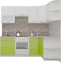 

Готовая кухня, ЭкоЛайт-5 1.2x2.1 правая