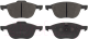 Тормозные колодки AP 05P1627 -
