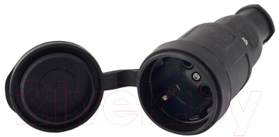 

Розетка КС, Турига 230В 2P+PE 16A IP44 / 74812