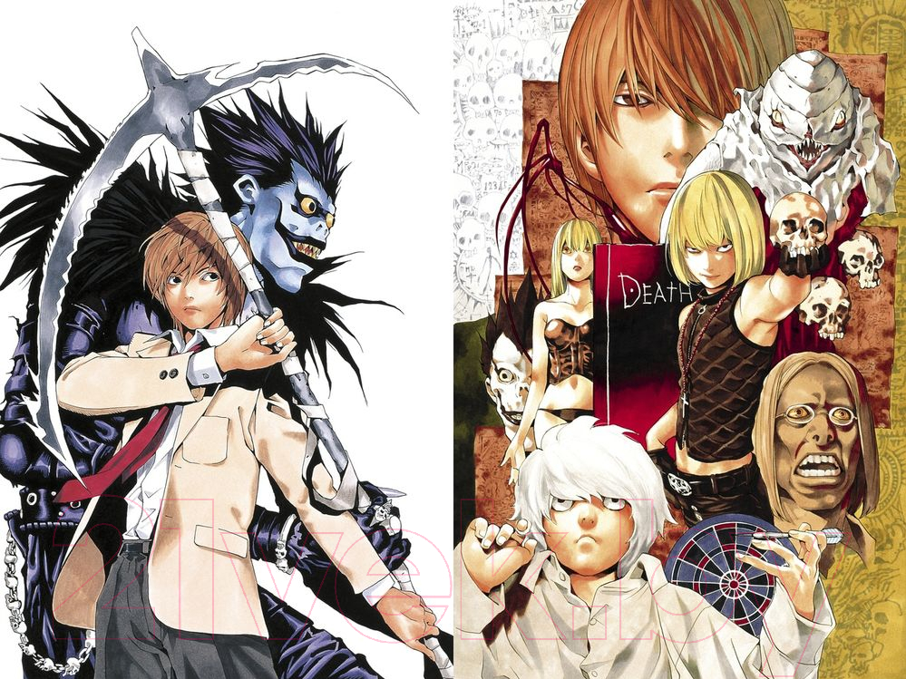 Комикс Азбука Death Note. Black Edition. Книга 6 (Обата Т., Ооба Ц.) — фото 3
