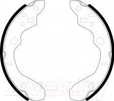 

Тормозные колодки NiBK, FN3394
