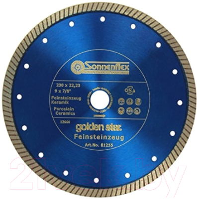 Отрезной диск алмазный Sonnenflex Golden Star 81255