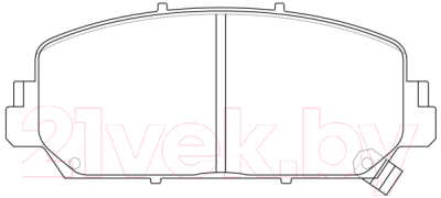 

Тормозные колодки NiBK, PN0647