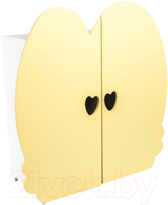 Аксессуар для куклы Paremo Кукольный шкаф / PFD120-27 (нежно-желтый)