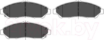 

Тормозные колодки NiBK, PN28001