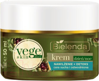 

Крем для лица Bielenda, Vege Skin Diet увлажняющий + Детокс