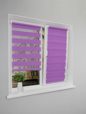 Рулонная штора Lm Decor Грация ДН LB 10-22 78x160 (фиолетовый) - 