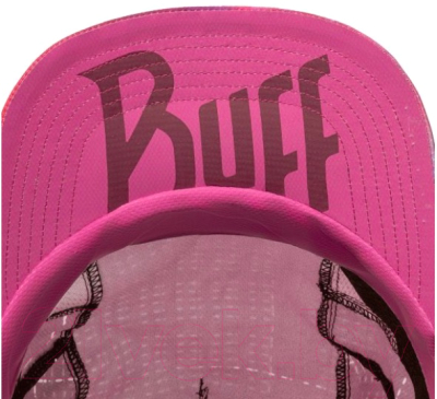 Бейсболка Buff Pro Run Cap Patterned R-Shining Pink (117229.538.10.00)