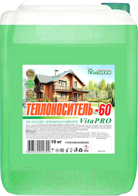 Теплоноситель для систем отопления EcoTherm VitaPro -60С / 430212030 (10кг)