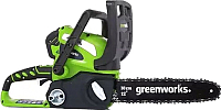 

Электропила цепная Greenworks, G40CS30K2