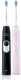 Миниатюра изображения товара Набор звуковых зубных щеток Philips HX6232/41 (черный/розовый)