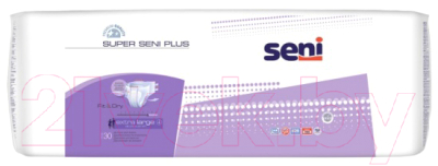 Подгузники для взрослых Seni Super Plus Extra Large (30шт)