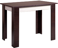 Обеденный стол Мебель-Класс Леон-1 (венге/дуб шамони) - 