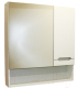 Шкаф с зеркалом для ванной СанитаМебель Сизаль 14.700 (правый) - 