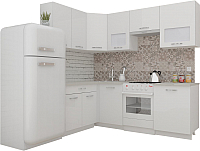 

Готовая кухня, ЭкоЛайт-5 1.4x2.2 правая