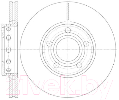 

Тормозной диск Remsa, 626810