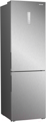 Холодильник с морозильником Sharp SJB320ESIX