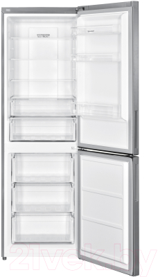 Холодильник с морозильником Sharp SJB320ESIX