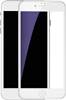 Защитное стекло для телефона Baseus Tempered Glass Crack-Resistant Edges для iPhone 7+ / 8+ (белый) - 
