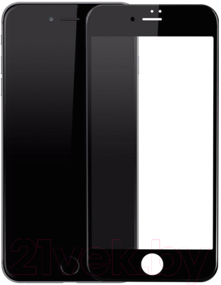 Защитное стекло для телефона Baseus Tempered Anti-Bllue Light для iPhone 7+ / 8+ (черный)