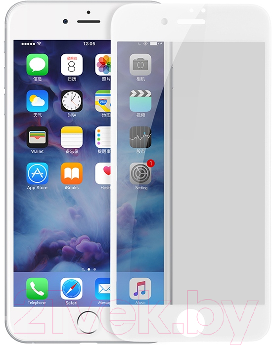Защитное стекло для телефона Baseus Tempered Anti-Spy Function для iPhone 7+ / 8+