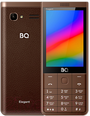 Мобильный телефон BQ Elegant BQ-3595 (коричневый)