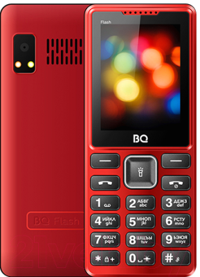 Мобильный телефон BQ Flash BQ-2444 (красный)