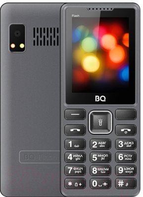 Мобильный телефон BQ Flash BQ-2444 (серый)