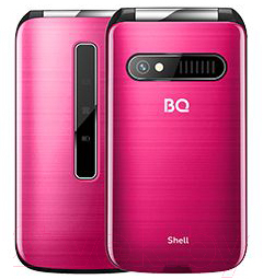 Мобильный телефон BQ Shell BQ-2816 (розовый зеркальный)