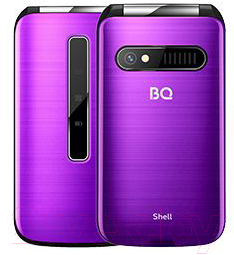 Мобильный телефон BQ Shell BQ-2816 (фиолетовый зеркальный)