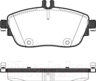 

Тормозные колодки Bosch, 0986495299