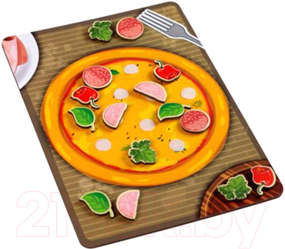 

Развивающая игра Paremo, Липучка. Пицца с колбасой / PE720-52