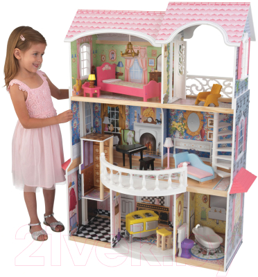 Кукольный домик KidKraft Магнолия с мебелью / 65839-KE