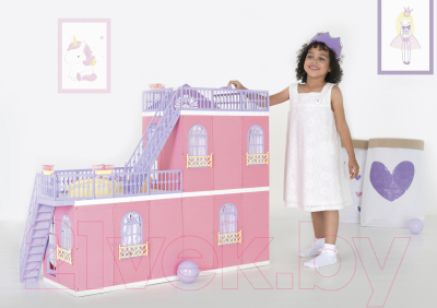 Кукольный домик Огонек Коттедж. Маленькая принцесса / С-1457
