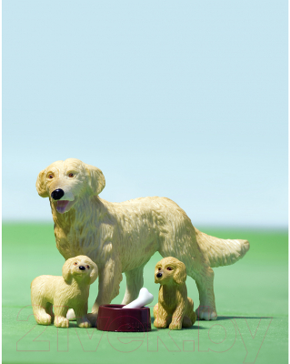 Комплект аксессуаров для кукольного домика Lundby Пес семьи со щенками / LB-60807400